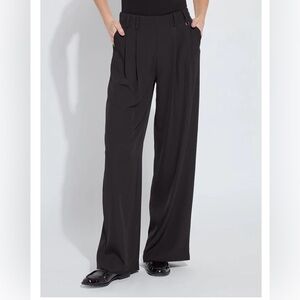 Lysse Black Wide-Leg Pants